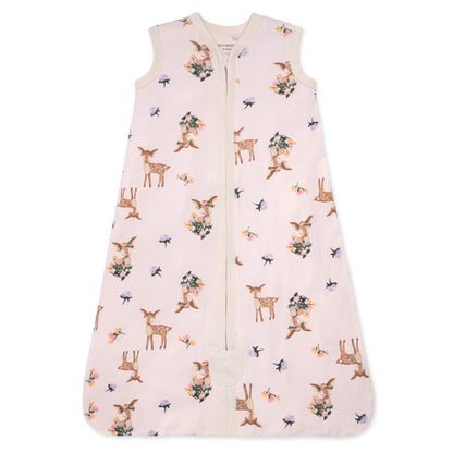 Burt's Bees Baby Infant Wearable Blanket, Organic Cotton Unisex Beekeeper - Light Weight 0.5 TOG or Medium Weight 1.5 TOG