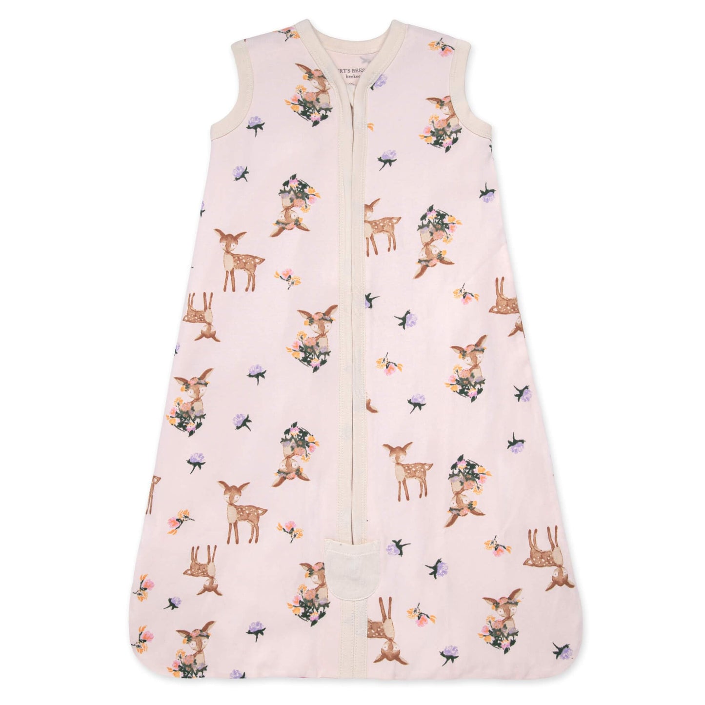 Burt's Bees Baby Infant Wearable Blanket, Organic Cotton Unisex Beekeeper - Light Weight 0.5 TOG or Medium Weight 1.5 TOG