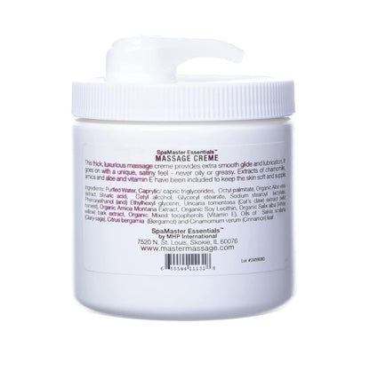 Master Massage Spamaster Unscented 16 Oz Massage Cream X10