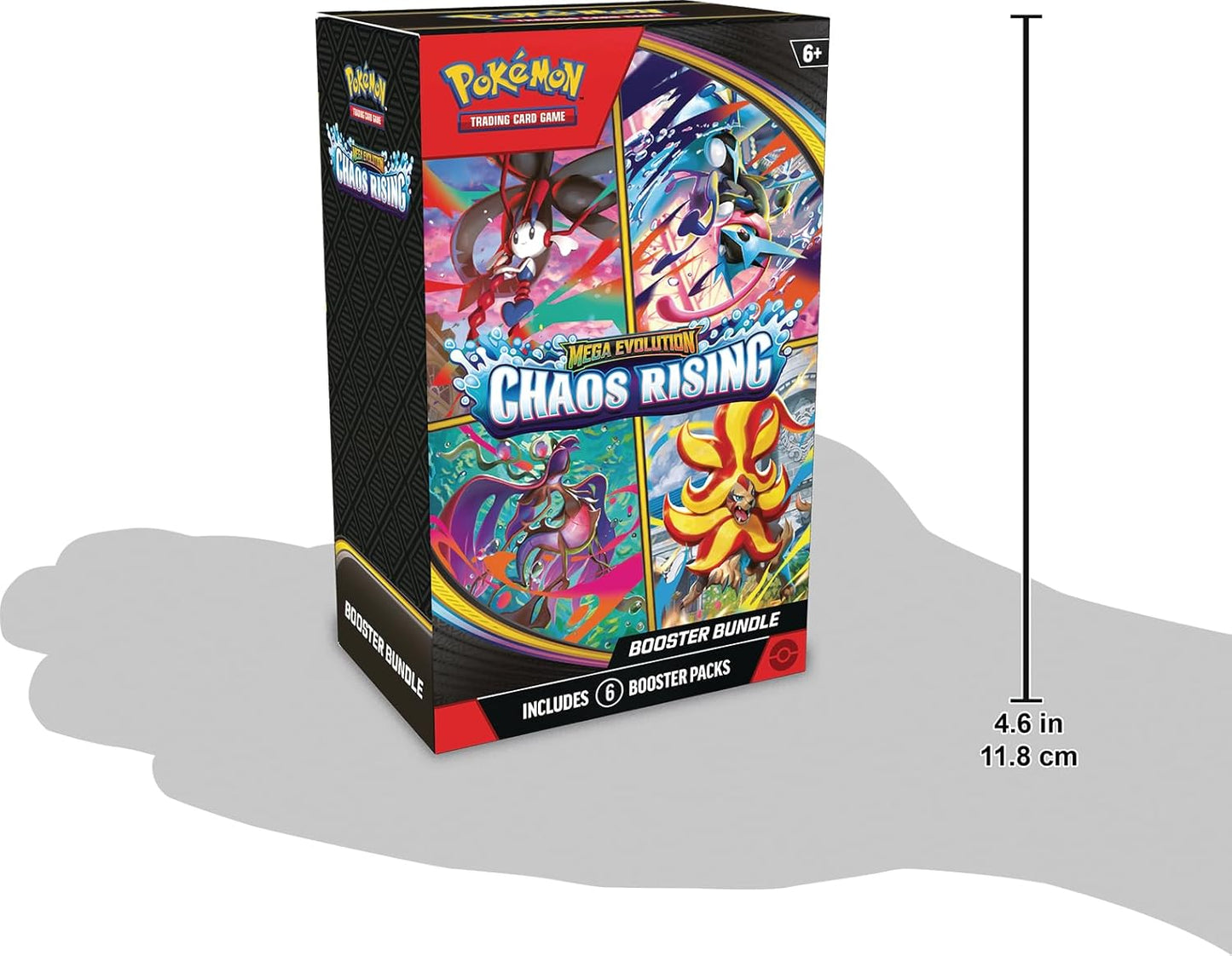 Pokémon TCG: Mega Evolution—Chaos Rising Booster Bundle