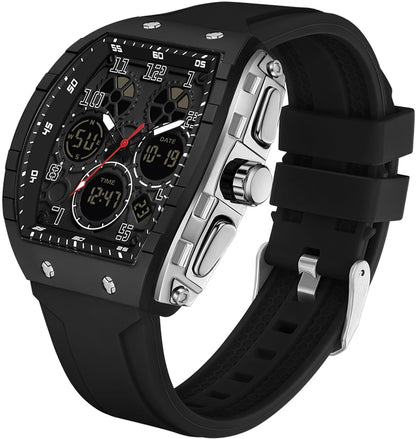 Watches for Men Relojes Para Hombres White Mens Sport Watch Waterproof