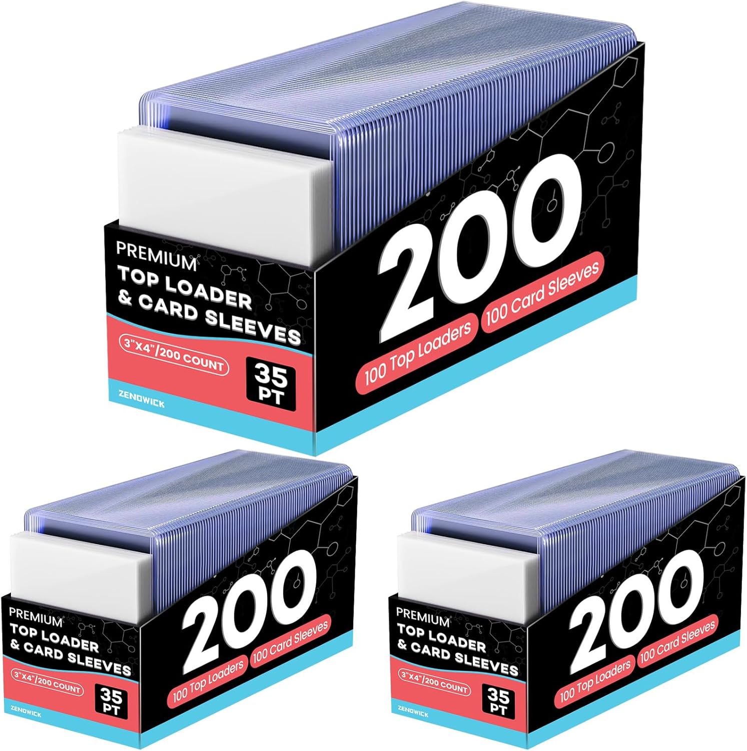 300 Hard Sleeves + 300 Soft Sleeves