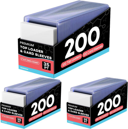 300 Hard Sleeves + 300 Soft Sleeves