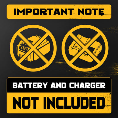 Cordless String Trimmer Compatible with Dewalt 20V (Tool Only), MtiolHig 3 IN 1 Weed Eater with Brushless Motor & Battery Level Display, Electric Weed Wacker/Edger Trimmer for Yard, w/ 18 Line, Yellow