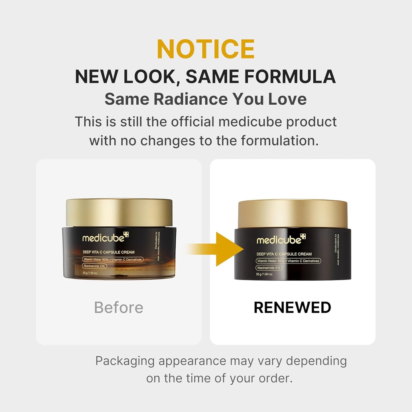 Unlock Radiant Skin with medicube's Deep Vitamin C Capsule Cream