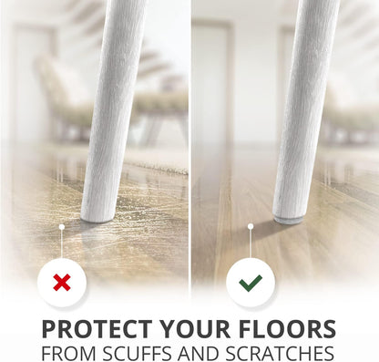 Felt Pads X-PROTECTOR - Giant 235 Pack Premium Furniture Pads. Huge Quantity Felt Furniture Pads Wood Floor Protectors for Furniture Feet – Best Hardwood Floor Protectors. Protect Your Wood Floors!