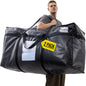 TAILI 69 Gallon Extra Large Storage Bags, XXL Blue Heavy Duty Moving Bags For Storage with Visible Window, Wrap Around Handles, Totes for Space Saving, Alternative to Moving Boxes (2 Pack)