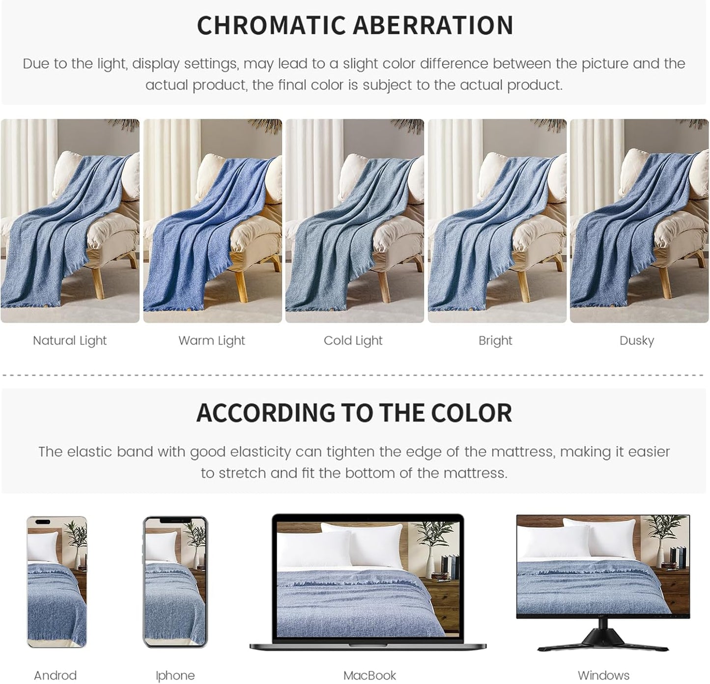Cozy Up with the BOURINA Faux Cashmere Fringe Throw Blanket