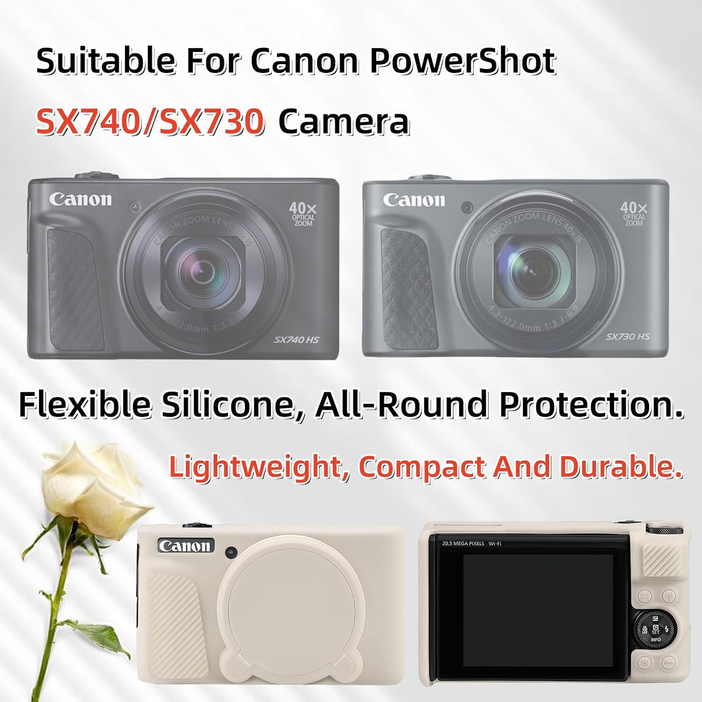 SZHSYJY Camera Case for Canon PowerShot SX740/ SX730: A Protective and Stylish Companion