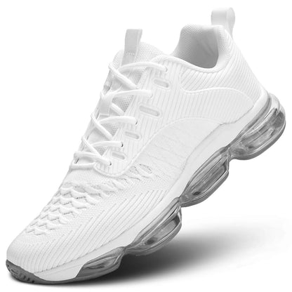 Mens Running Shoes Air Low Top Comfort Walking Lace Up Sneakers Breathable Fashion Tennis Sport Gym Fitness Cross Trainers