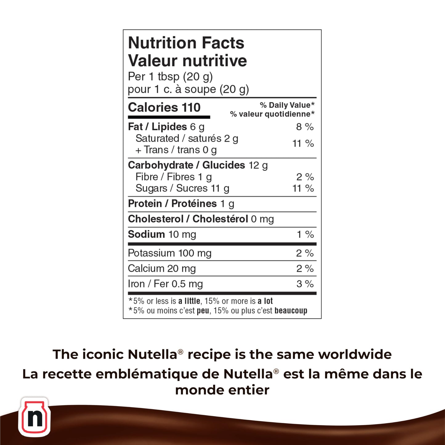 Nutella Haselnusscreme, 1 kg/35,3 oz., {aus Kanada importiert}