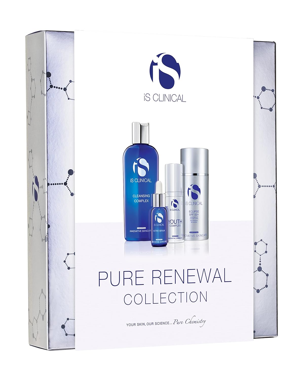 iS CLINICAL Pure Renewal Collection; Skin Regeneration Full regimen Kit; Collection Gift Set; Age-Defying Kit