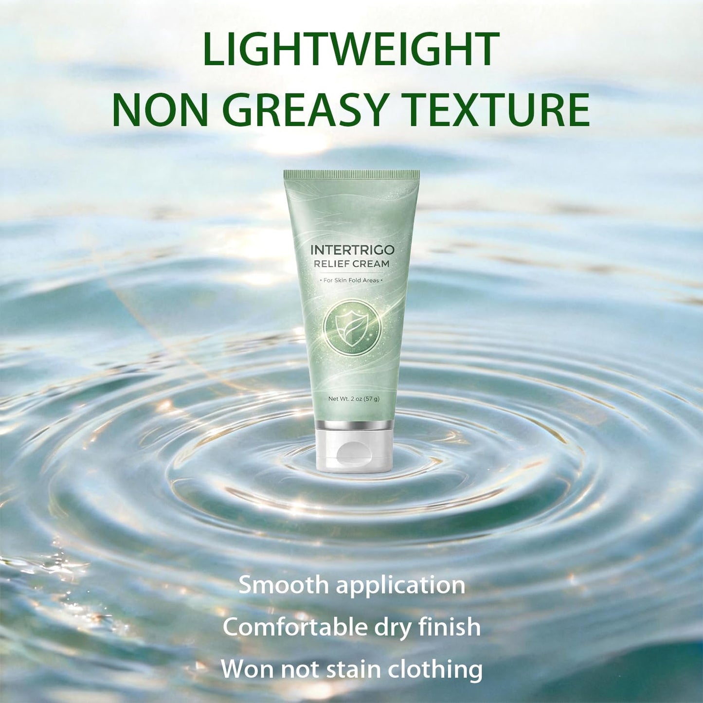 Healora Intertrigo Cream, Skin Fold Car, for Moisture & Friction Protection, Helps Soothe Irritated Skin,Fast-Drying Non-Greasy Formula, Reduce Moisture & Friction (3PCS)