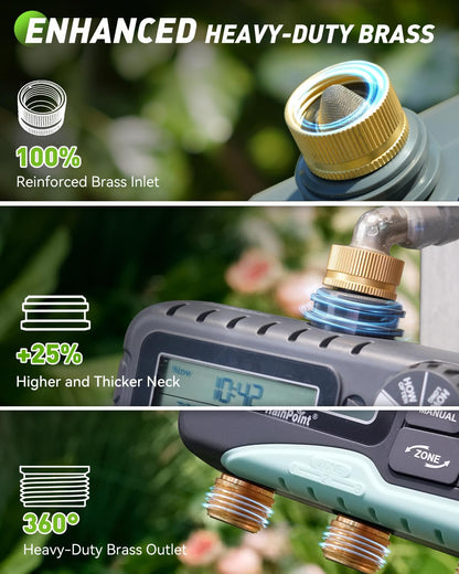 RAINPOINT 3 Zone Water Timer: A Game-Changer for Your Yard