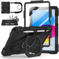 Case for iPad A16 11th Generation 11 Inch 2025, Auorld for iPad 10th Generation 10.9 inch 2022 case with Screen Protector, 360 Degree Rotating Stand Shoulder Strap Pencil Holder, Navy Pink