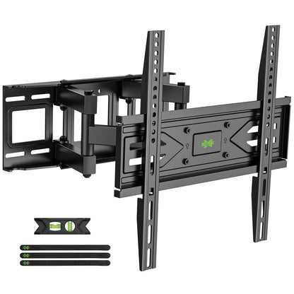 Full Motion TV Wall Mount for Most 37"-84" Flat Screen TV, Swivel or Tilt TV Wall Bracket with Dual Articulating Arms, for 12"-16" Wood Studs, Max VESA 600x400mm, Load 120 lbs by USX MOUNT