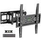 Full Motion TV Wall Mount for Most 37"-84" Flat Screen TV, Swivel or Tilt TV Wall Bracket with Dual Articulating Arms, for 12"-16" Wood Studs, Max VESA 600x400mm, Load 120 lbs by USX MOUNT