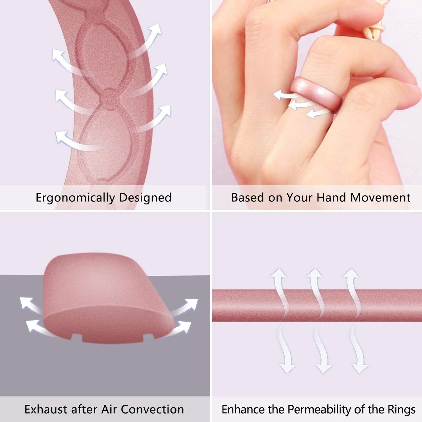 Silicone Wedding Rings for Women: A Comfortable Alternative