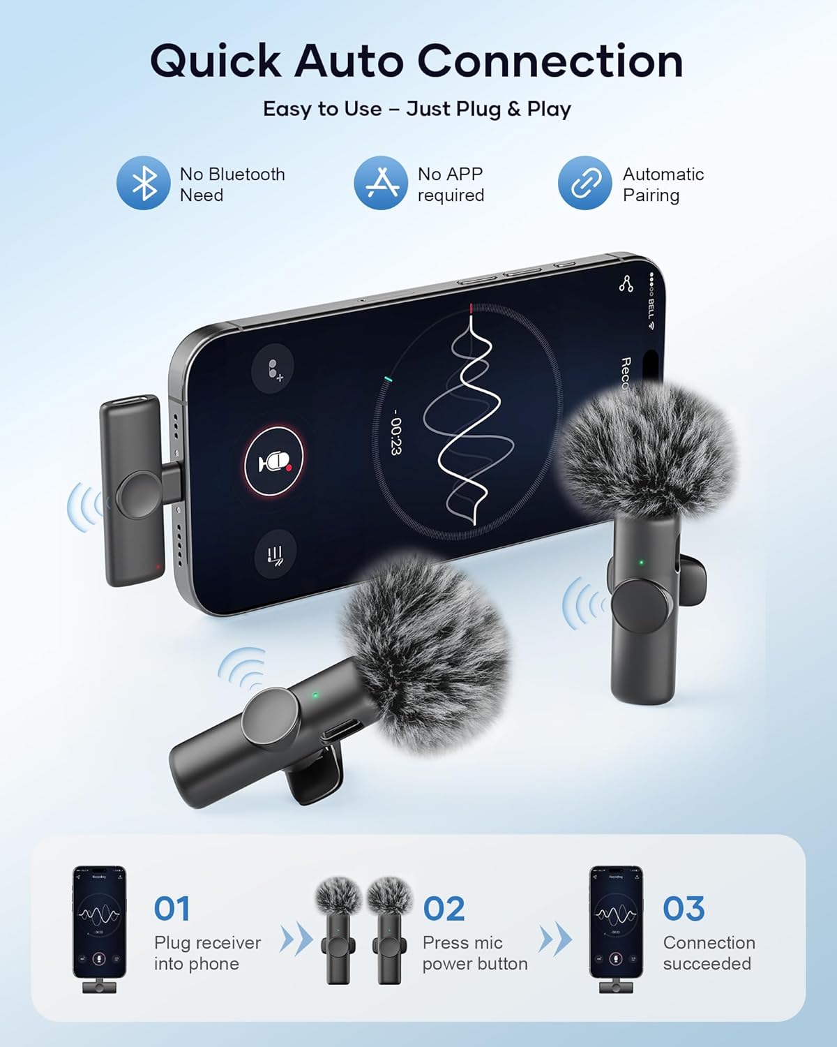 Wireless Microphone for iPhone, iPad, and Android - A Game Changer for Content Creators