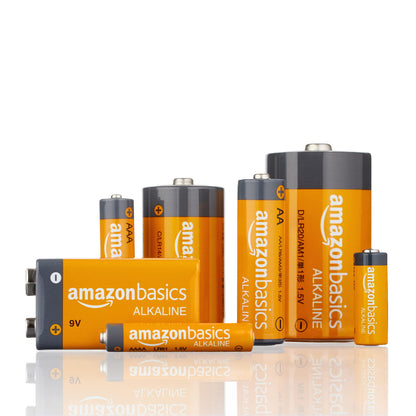 Amazon Basics AA Alkaline Hochleistungsbatterien, 48 Stück, 1,5 Volt, 10 Jahre lagerfähig, langlebig, auslaufsicher