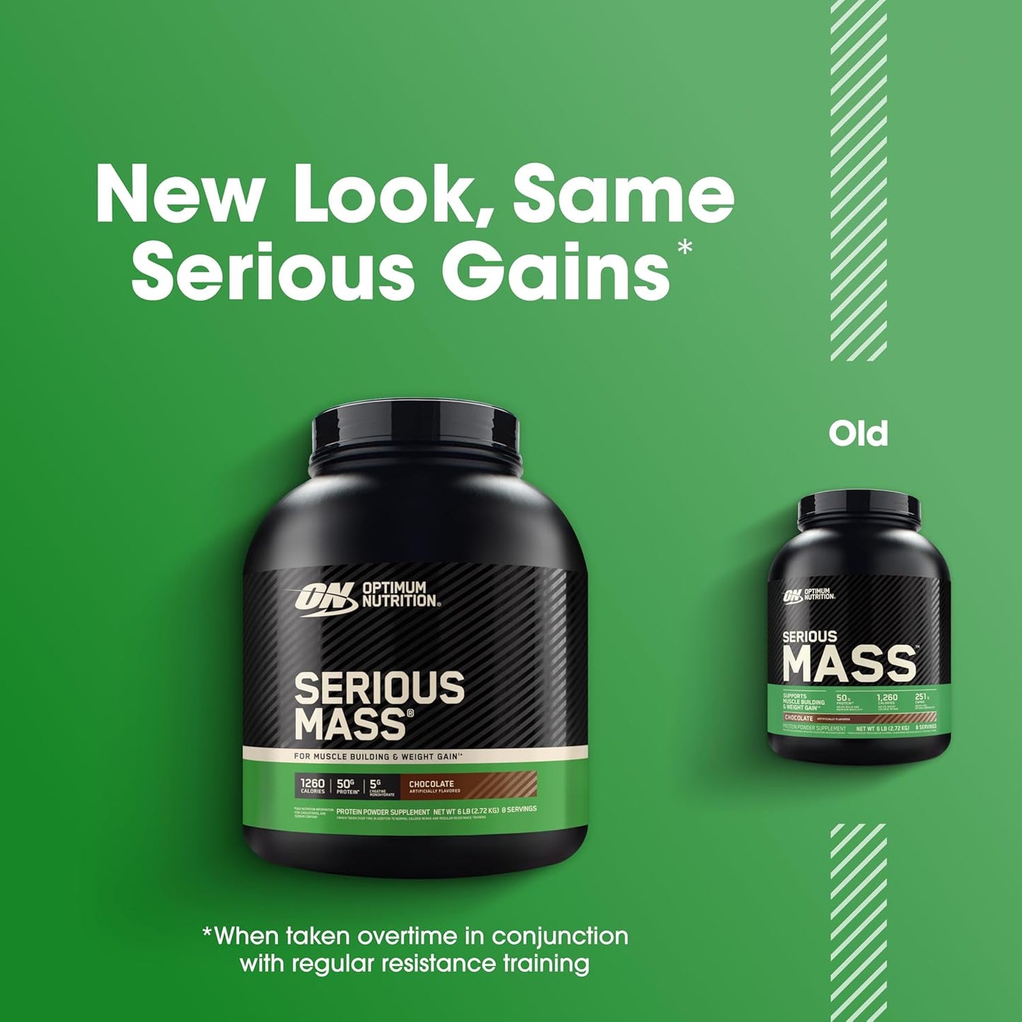 Optimum Nutrition Serious Mass Gainer Protein Powder, Banana, 12 Pound