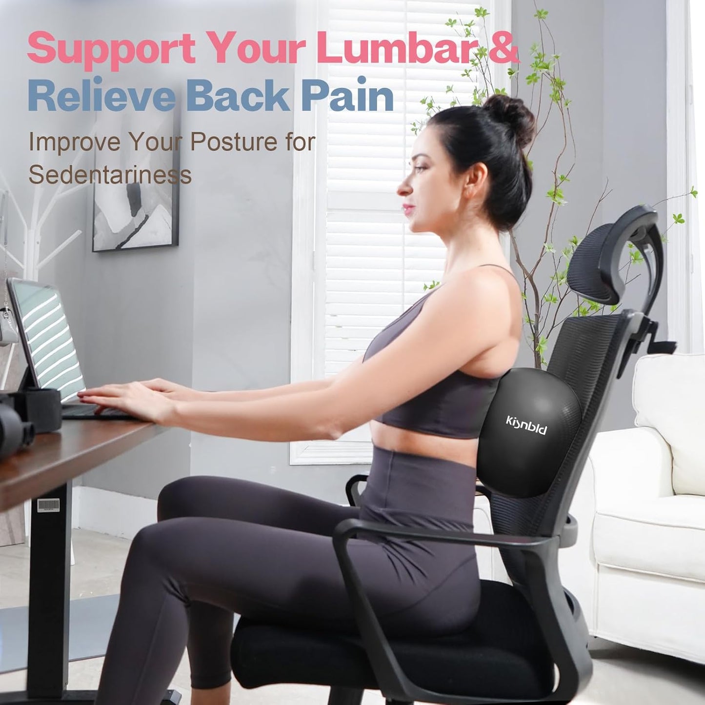 kisnbld Kleiner Gymnastikball, 9 Zoll Mini Pilates Ball, Anti-Burst und Rutschfester Mini Yoga Ball für Stabilität, Fitness, Physiotherapie, Dehnung und Rumpfkrafttraining zu Hause, im Fitnessstudio und Büro