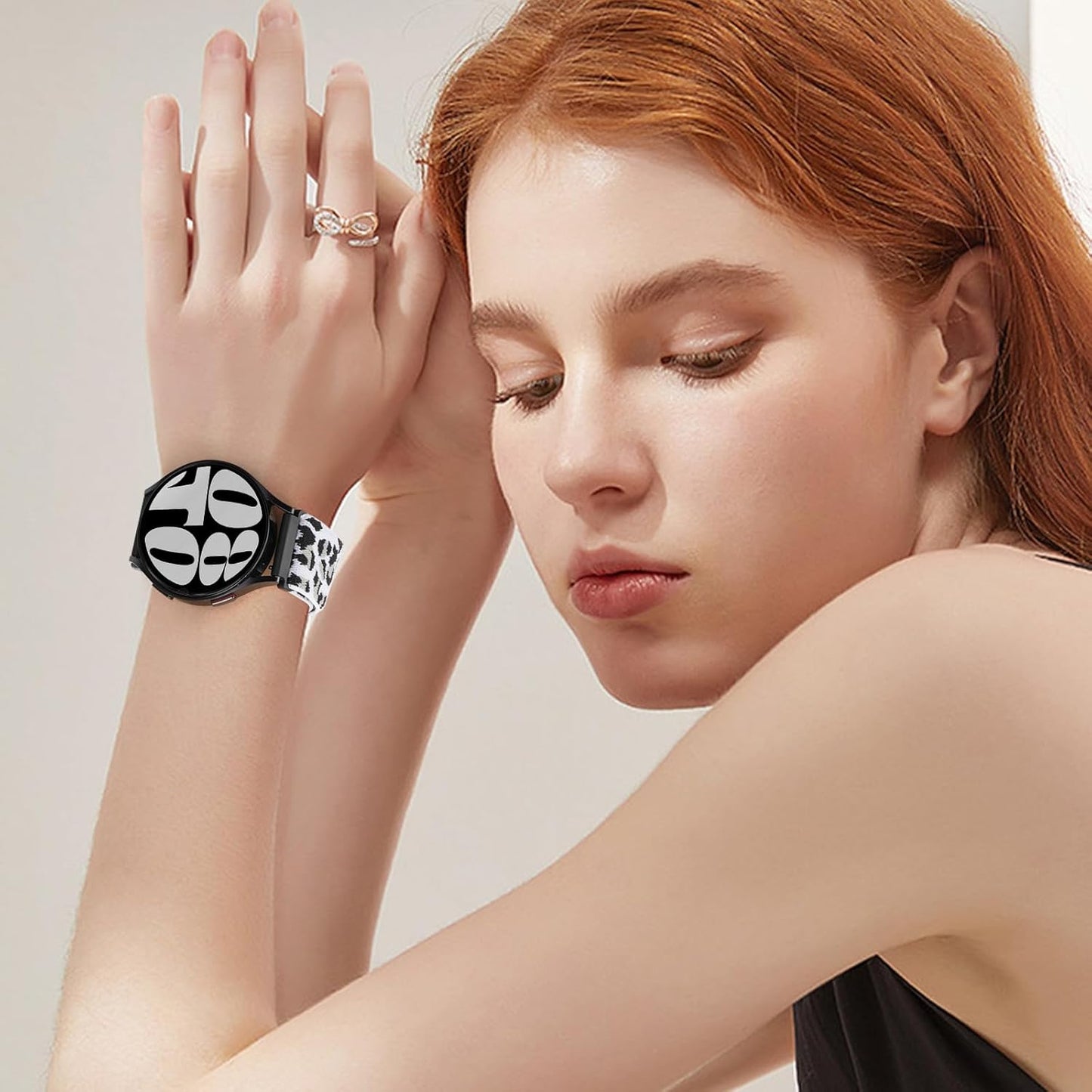 Runostrich Schnellverschluss-Nylon-Uhrenarmband - Breitenwahl - 18mm, 19mm, 20mm, 22mm, 24mm elastische Uhrenarmbänder verstellbares dehnbares Solo Loop Sport Nylon Ersatzarmband für Damen Herren, 3 Stück