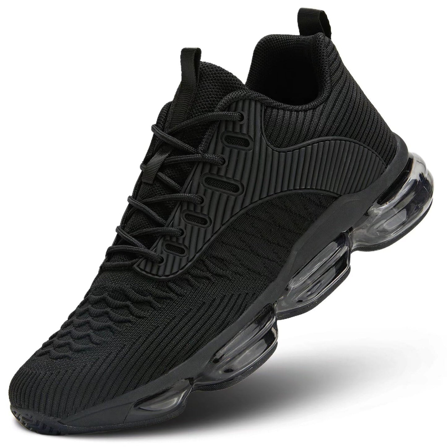 Mens Running Shoes Air Low Top Comfort Walking Lace Up Sneakers Breathable Fashion Tennis Sport Gym Fitness Cross Trainers