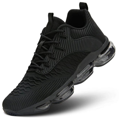 Mens Running Shoes Air Low Top Comfort Walking Lace Up Sneakers Breathable Fashion Tennis Sport Gym Fitness Cross Trainers
