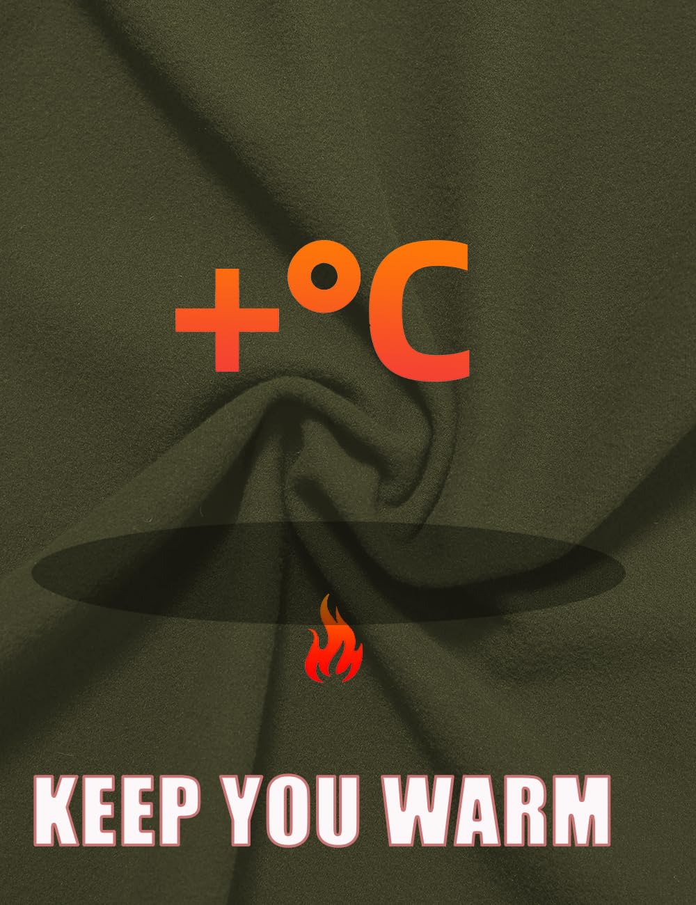 AEEZO Damen-Fleece-Cargo-Leggings mit Taschen, Thermohose, Po-Lifting, verdeckte Scrunch, für kaltes Wetter, Yogahose