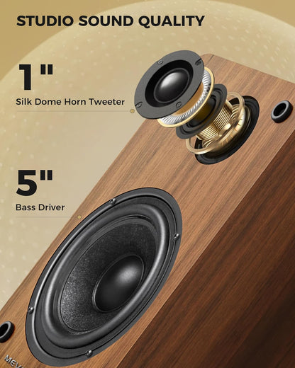 Upgrade Your Sound: MEVOSTO Active Bookshelf Speakers Review