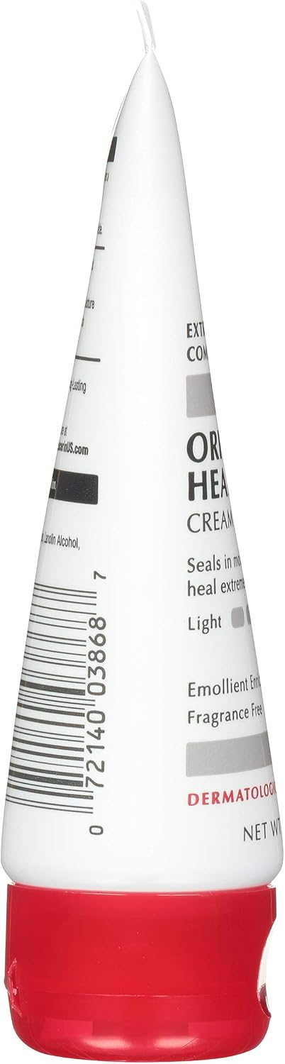 Eucerin Original Healing Cream, Unscented Body Cream for Extremely Dry, Sensitive and Compromised Skin, Emollient Enriched Body Moisturizer, 16 Oz Jar, Pack of 2