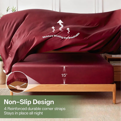 MR&HM Twin XL Fitted Sheet: A Game-Changer for Hot Sleepers