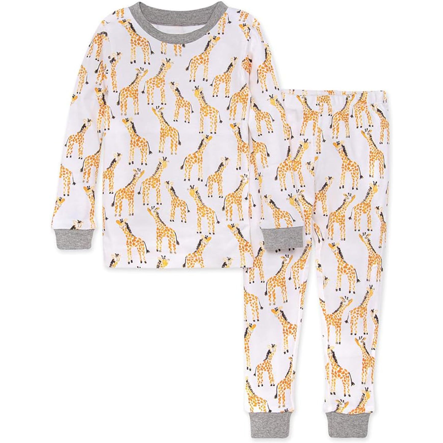 Burt's Bees Baby Organic Cotton Pajamas for Boys, 100% Cotton Pajama Set for Toddlers and Kids, Soft and Stretchable Fabric