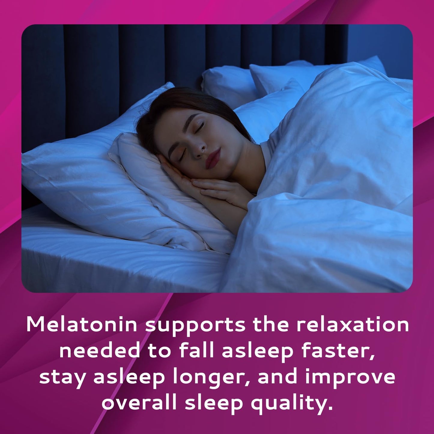 100 Oral Sleep Strips | Quick-Dissolving 3mg Melatonin Strip | Works Faster Than Gummies | Relaxation Napping Supplements | The Ultimate Sleeping Aid for Better Rest and Eye Health