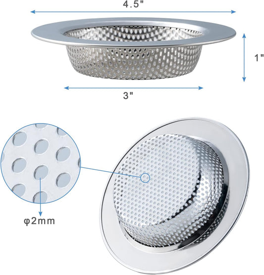 Honmein 2 Pcs Sink Strainer: A Game-Changer for Kitchen Sink Organization