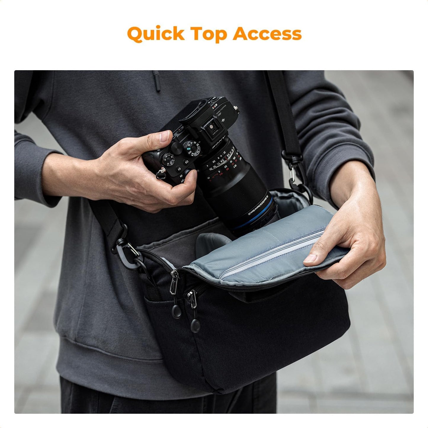 K&F CONCEPT Camera Sling Bag Review: A Perfect Companion for Photographers