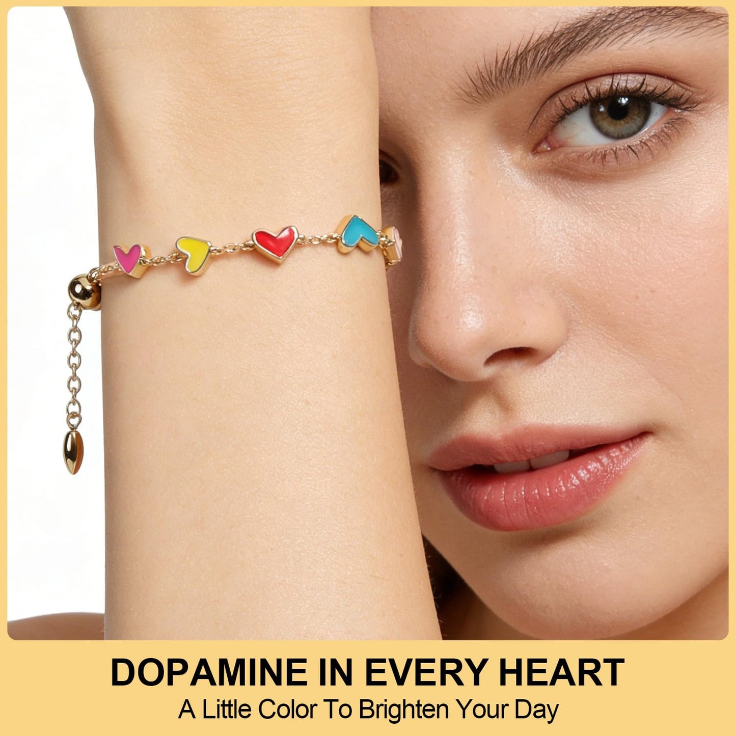 AICase 18K Gold Plated Clover Bracelet Dupes Gold/White/Black Bracelet Set for Women Flower Leaf Lucky Clover Bracelets Trendy Jewelry Birthday Gifts for Women/MoM/Friends