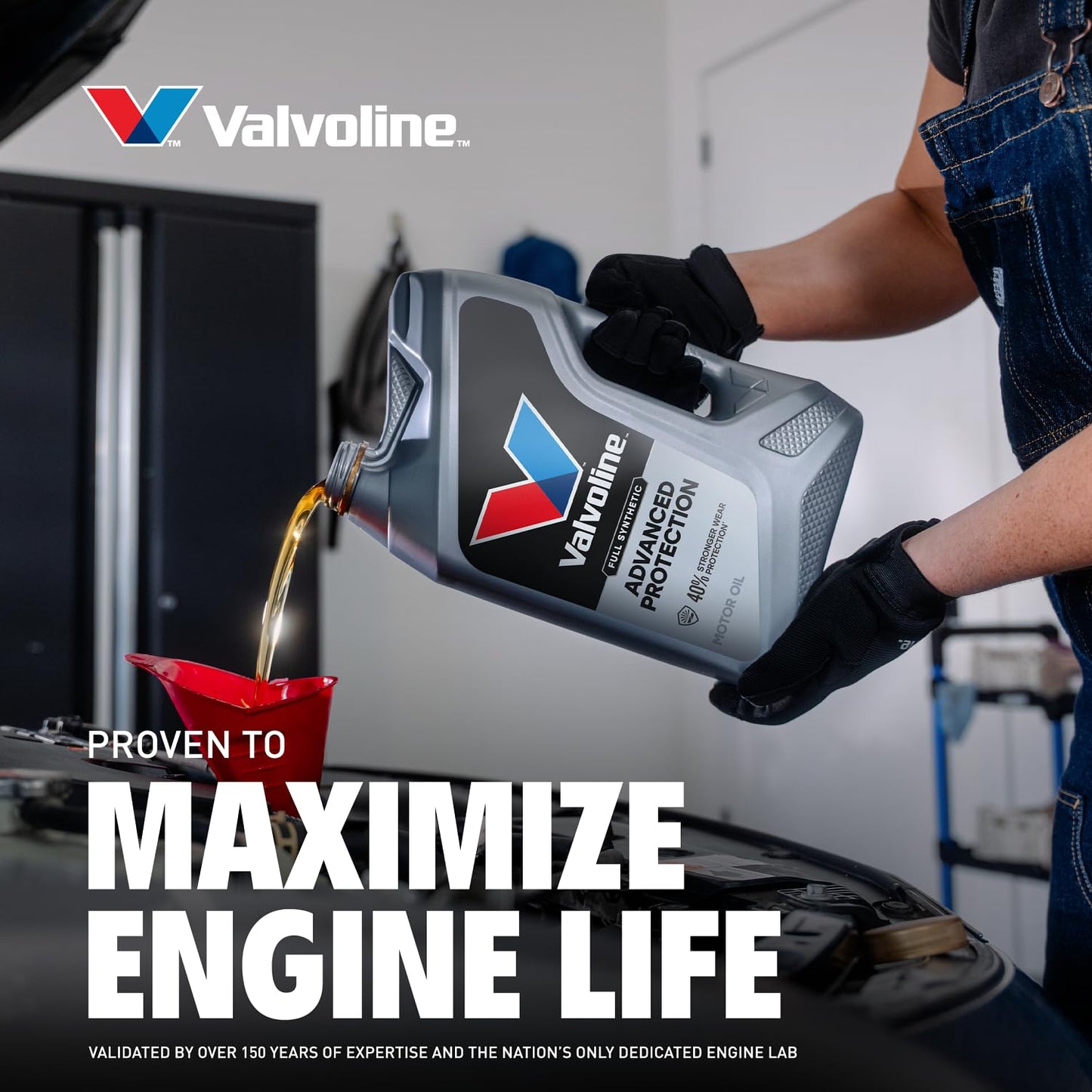 Valvoline Advanced Full Synthetic SAE 0W-20 Motor Oil 5 QT