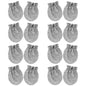 8 Pairs Mittens: Solid a