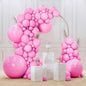 PartyWoo Light Pink Balloons 100 pcs Different Sizes of 36 18 12 10 5 Inch Pastel Baby Pale Pink Balloon Arch Kit Garland for Baby Shower Valentine's Day Princess Birthday Party Decorations Pink-Y48