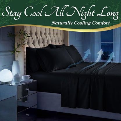 DECOLURE Bamboo Sheets Queen Size - A Game-Changer for Hot Sleepers