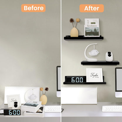 upsimples Acrylic Shelves for Wall Decor: A Game-Changer for Clutter-Free Spaces