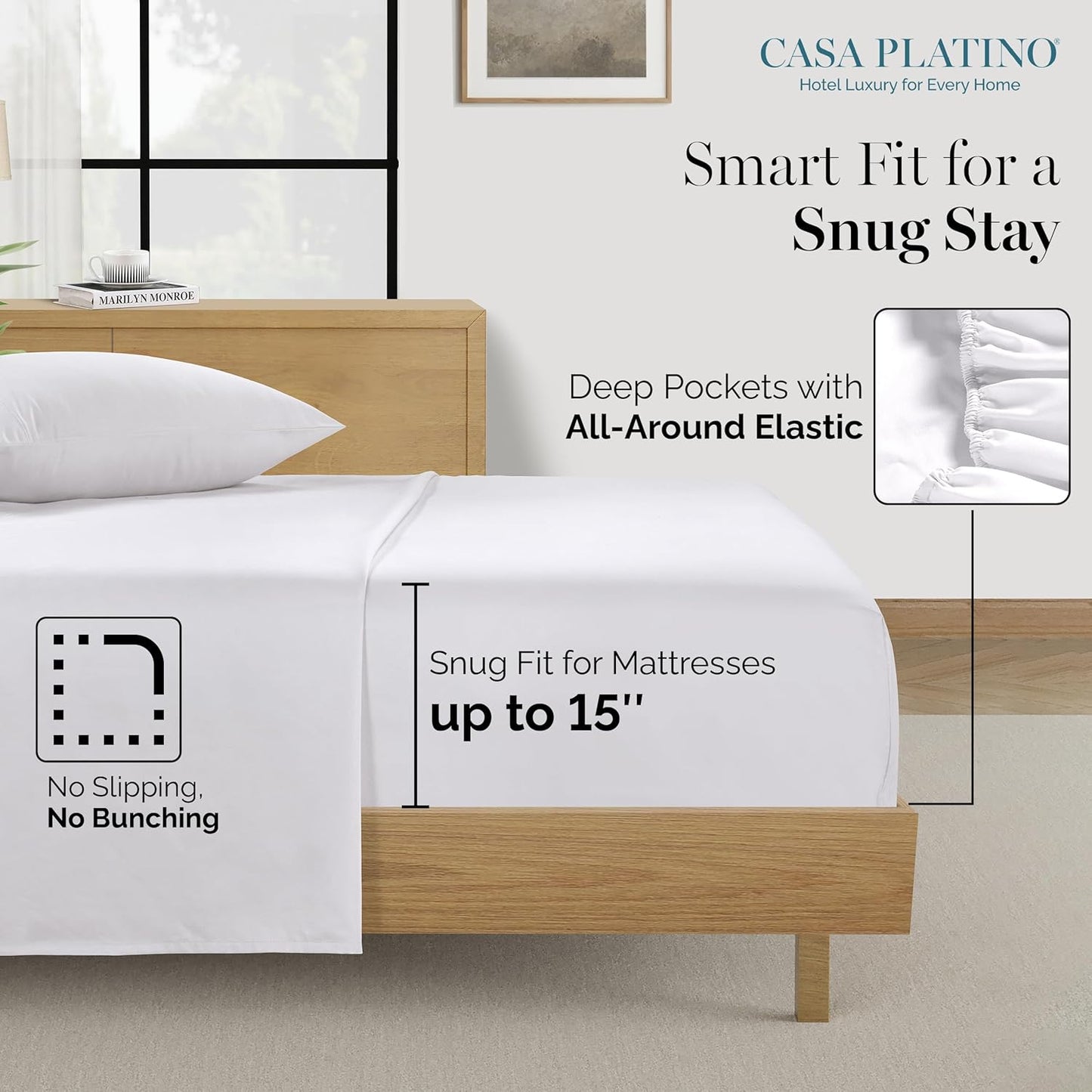 Casa Platino 100% Egyptian Cotton Sheets: The Ultimate Sleep Experience