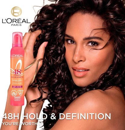 L'Oréal Paris Hair Expertise Dream Lengths Heat Slayer Haarserum, Hitzeschutz Spray für Haare, Leave-In Anti-Frizz, 130ml (Verpackung kann variieren)