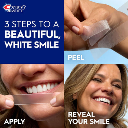 Crest 3D Whitestrips Age Renew Zahnaufhellungs-Kit für zu Hause, 21 Anwendungen, 28 Stufen weißere Zähne