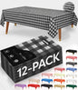 54X108 Inch - 12PCBlack Check