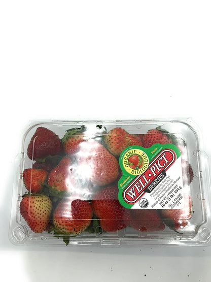 Organic Strawberries, 1 Lb - A Sweet and Healthy Treat