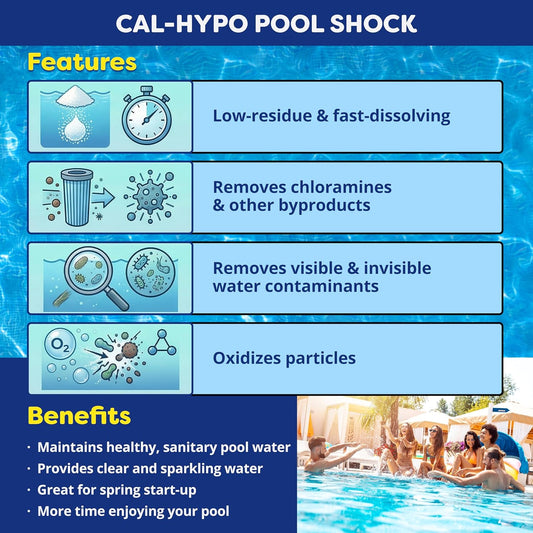 In The Swim Pool Shock - Keep Your Water Crystal Clear