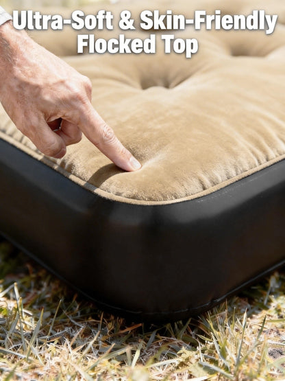 Umbrauto Car Air Mattress Backseat| Inflatable Truck Back Seat Camping Airbed for SUV Rear Seat, Blow Up Sleeping Travel Bed for Van Trunk with Pump & Pillows
